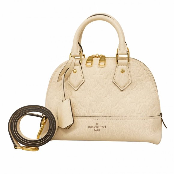 Louis Vuitton Monogram Empreinte Neo Alma BB Handbag M44858 Crème 2-Way Bag f... - Picture 1 of 13